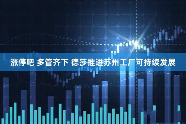 涨停吧 多管齐下 德莎推进苏州工厂可持续发展