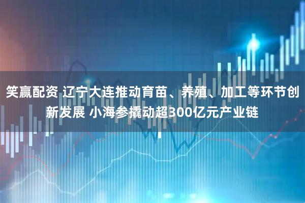 笑赢配资 辽宁大连推动育苗、养殖、加工等环节创新发展 小海参撬动超300亿元产业链