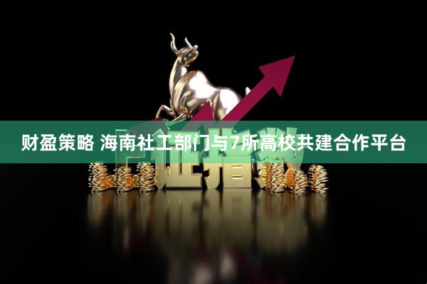 财盈策略 海南社工部门与7所高校共建合作平台