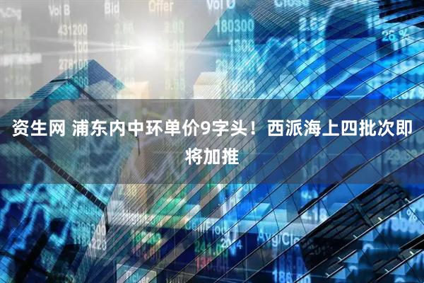 资生网 浦东内中环单价9字头！西派海上四批次即将加推
